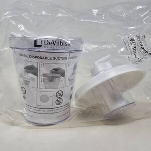 DEVILBISS 7305D-633 INT. FILTER DISP. CANISTER COMPLETE KIT ASSEMBLED NEW SEALED